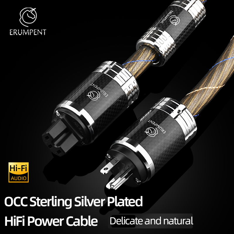 Carbon Filter Inline - كابل طاقة عالي الجودة HiFi مطلي