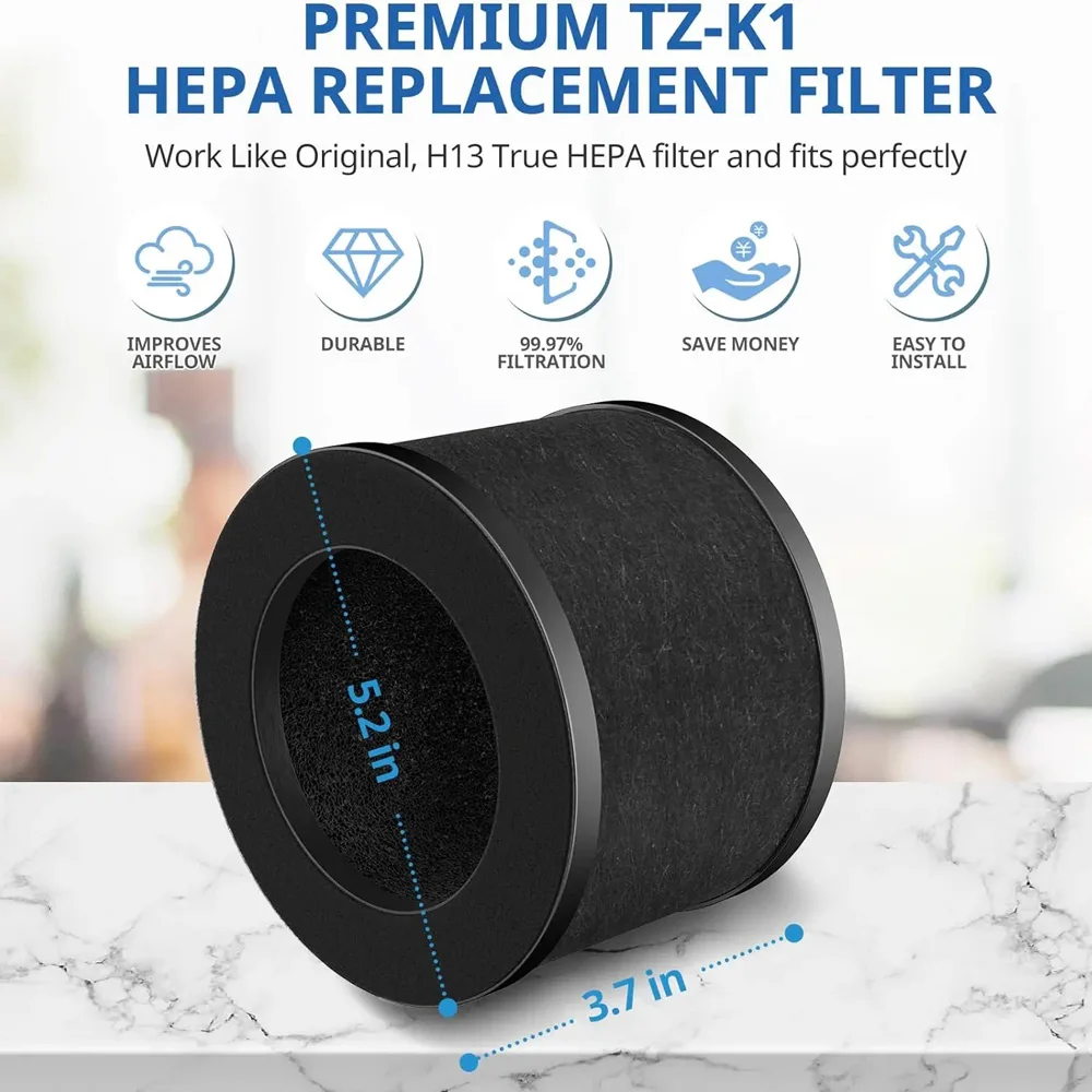 متوافق مع ToLife TZ-K1 Air Pur - مراجعة Carbon Filter Inline وسعره